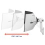 Ergotron HX Series HX ARM WITH VERY HEAVY DUTY PIVOT WALL 144,8 cm (57") Parete (45-694-216)