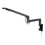 Mikrofonhalterung Broadcast Low Profile RGB Boom Arm (schwarz, fr Mikrofone bis 2kg, LED-Hintergrundbeleuchtung) (EY0A010)