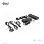 CLUB3D DisplayPort/HDMI KVM Switch/Dock 4K60Hz For USB Type-C inputs (CSV-1585)