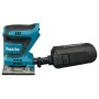 Makita DBO484Z levigatrice portatile Levigatrice orbitale casuale 14000 OPM Nero, Blu