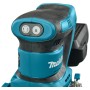 Makita DBO484Z levigatrice portatile Levigatrice orbitale casuale 14000 OPM Nero, Blu