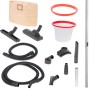 Camry Premium CR 7045 estrattore di polvere Nero, Rosso, Acciaio inox 25 L 3400 W