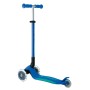 Globber Primo Foldable Plus Lights Bambini Monopattino classico Blu, Blu marino (439-600-2)