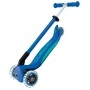 Globber Primo Foldable Plus Lights Bambini Monopattino classico Blu, Blu marino (439-600-2)
