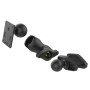 RAM Mounts RAM-D-2461U-C-247-4 kit di fissaggio Nero Alluminio