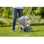 Gardena 18541-20 avvolgitubo da giardino Avvolgitubo multiposizione Manuale Nero, Acciaio inox