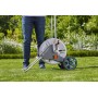Gardena 18541-20 avvolgitubo da giardino Avvolgitubo multiposizione Manuale Nero, Acciaio inox