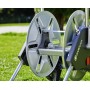 Gardena 18541-20 avvolgitubo da giardino Avvolgitubo multiposizione Manuale Nero, Acciaio inox
