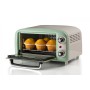 Ariete 3919 Forno Elettrico Vintage, 800W, Capacità 10L, Doppio vetro, Retrò, Verde (3919GR)