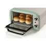 Ariete 3919 Forno Elettrico Vintage, 800W, Capacità 10L, Doppio vetro, Retrò, Verde (3919GR)