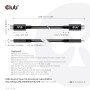 CLUB3D CAC-1578 cavo USB USB4 Gen 3x2 2 m USB C Nero