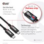 CLUB3D CAC-1578 cavo USB USB4 Gen 3x2 2 m USB C Nero