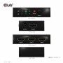 CLUB3D 3 to 1 HDMI 8K60Hz Switch switch per keyboard-video-mouse (kvm) Nero (CSV-1381)