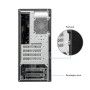 Chieftec Midi Tower BS-20B-OP, Schwarz o.NT Nero