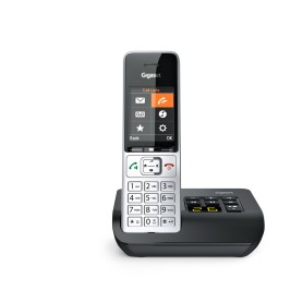 Gigaset COMFORT 500A Telefono analogico/DECT Identificatore di chiamata Nero, Argento (S30852-H3023-B101)