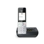Gigaset COMFORT 500A Telefono analogico/DECT Identificatore di chiamata Nero, Argento (S30852-H3023-B101)