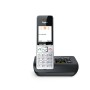 Gigaset COMFORT 500A Telefono analogico/DECT Identificatore di chiamata Nero, Argento (S30852-H3023-B101)