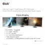 CLUB3D USB Gen1 Type-C Triple Display DP1.4 Alt mode Smart PD3.0 Charging Dock with 100 Watt Power Supply (CSV-1565)