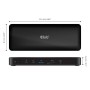 CLUB3D CSV-1583 replicatore di porte e docking station per laptop Cablato Thunderbolt 4 Nero