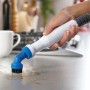 Black & Decker 9IN1 Steam-mop Scopa a vapore 0,5 L 1300 W Turchese, Bianco (FSMH1351SM-QS)