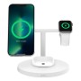 Belkin BoostCharge Pro Cuffie, Smartphone, Orologio intelligente Bianco USB Carica wireless Ricarica rapida Interno (WIZ032KQWH)