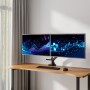 ACT AC8344 Supporti a parete per TV 81,3 cm (32") Scrivania Nero