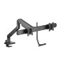 ACT AC8344 Supporti a parete per TV 81,3 cm (32") Scrivania Nero