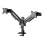 Neomounts DS65S-950BL2 Braccio per monitor 24-34" - molla a gas - Topfix - multiregolabile - 180°-stop