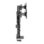 Neomounts DS65S-950BL2 Braccio per monitor 24-34" - molla a gas - Topfix - multiregolabile - 180°-stop