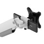 Neomounts DS65S-950WH2 Braccio per monitor 24-34" - molla a gas - Topfix - multiregolabile - 180°-stop