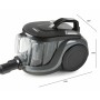 Domo DO7295S aspirapolvere a traino 2,5 L A cilindro 850 W Senza sacchetto