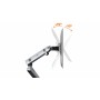 Durable 509723 Supporti a parete per TV 81,3 cm (32") Argento