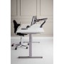 BakkerElkhuizen BE Flexible Dual 88,9 cm (35") Scrivania Grigio (BNEBFDDG)