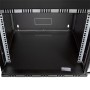 LogiLink W06B54B rack 6U Da parete Nero
