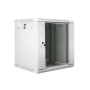 Lanberg WF02-6612-10S rack 12U Da parete Bianco
