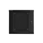 Lanberg WF02-6612-10B rack 12U Da parete Nero