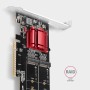 Axagon PCEM2-ND scheda di interfaccia e adattatore Interno M.2