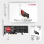 Axagon PCEM2-ND scheda di interfaccia e adattatore Interno M.2