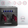 Axagon ADSA-M2C docking station per unità di archiviazione USB 3.2 Gen 2 (3.1 Gen 2) Type-C Nero