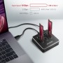 Axagon ADSA-M2C docking station per unità di archiviazione USB 3.2 Gen 2 (3.1 Gen 2) Type-C Nero