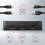 Axagon ADSA-M2C docking station per unità di archiviazione USB 3.2 Gen 2 (3.1 Gen 2) Type-C Nero