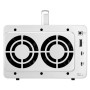 TerraMaster D5 Thunderbolt 3 array di dischi 0 TB Desktop Grigio (D5-Thunderbolt 3)
