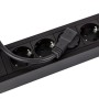 Bachmann PRIMO 3 presa(e) AC Type EF (CEE 7/7) 2 m 2 Nero (350.008)