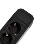 Bachmann PRIMO 3 presa(e) AC Type EF (CEE 7/7) 2 m 2 Nero (350.008)