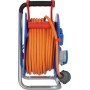 Brennenstuhl 1182690200 prolunghe e multiple 25 m 4 presa(e) AC Esterno Nero, Blu, Arancione