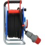 Brennenstuhl 1182720010 prolunghe e multiple 30 m 3 presa(e) AC Esterno Nero, Blu, Grigio, Rosso