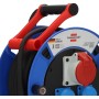 Brennenstuhl 1182720010 prolunghe e multiple 30 m 3 presa(e) AC Esterno Nero, Blu, Grigio, Rosso