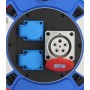 Brennenstuhl 1182720010 prolunghe e multiple 30 m 3 presa(e) AC Esterno Nero, Blu, Grigio, Rosso