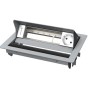 Kindermann 7492000071 cassetta di scarico Tipo F Argento, Bianco