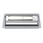 Kindermann 7492000081 cassetta di scarico Tipo F Argento, Bianco